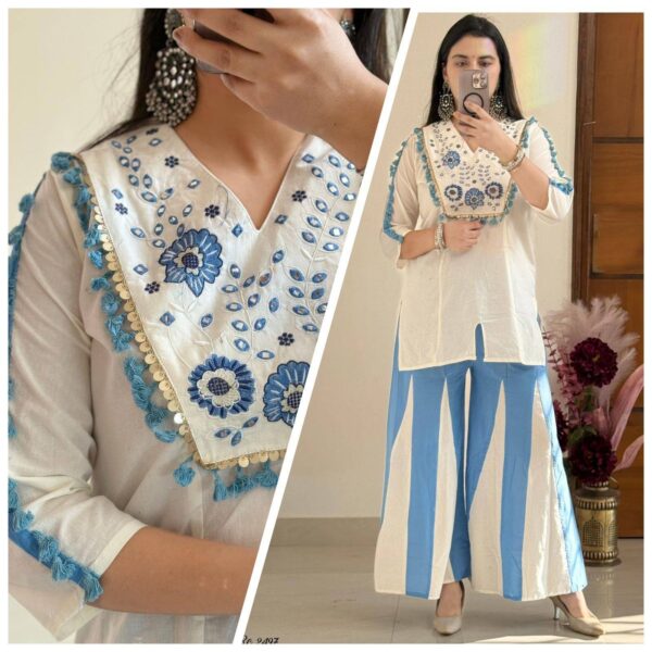 Blue Kurti