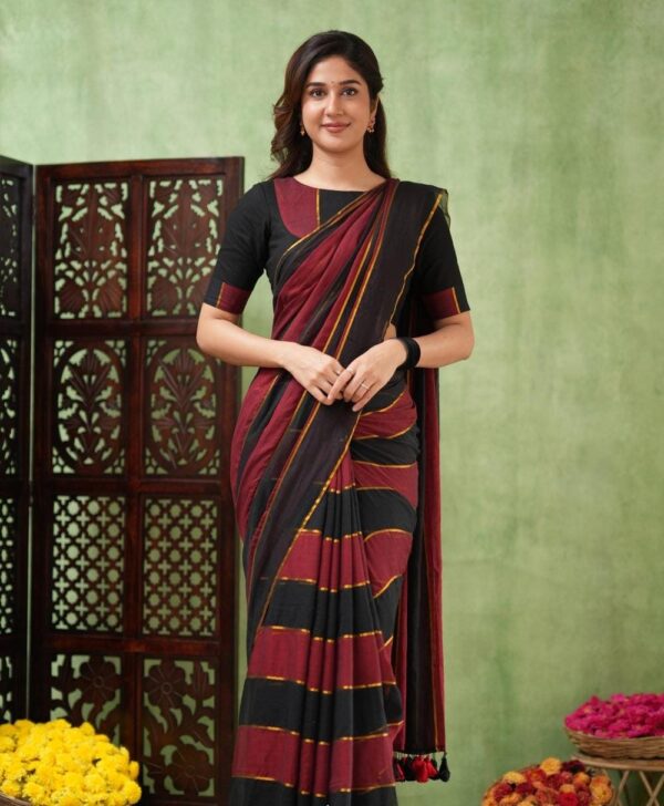 Pure Mulmul Cotton Saree