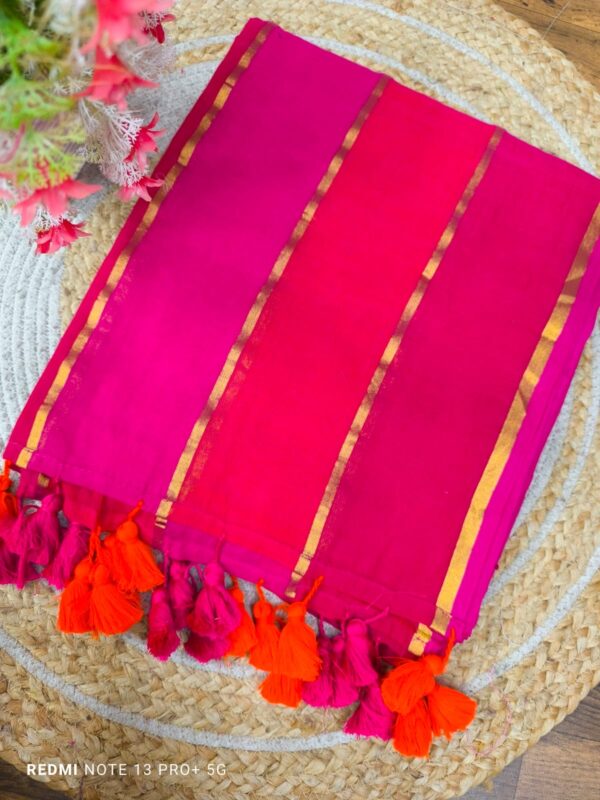 Pure Mulmul Cotton Saree